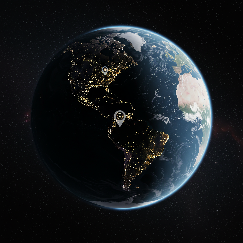 Captura de pantalla de la aplicación GeoSweet